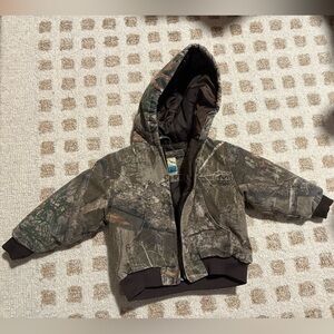 Blue Mountain Camo kids insulated jacket 3t